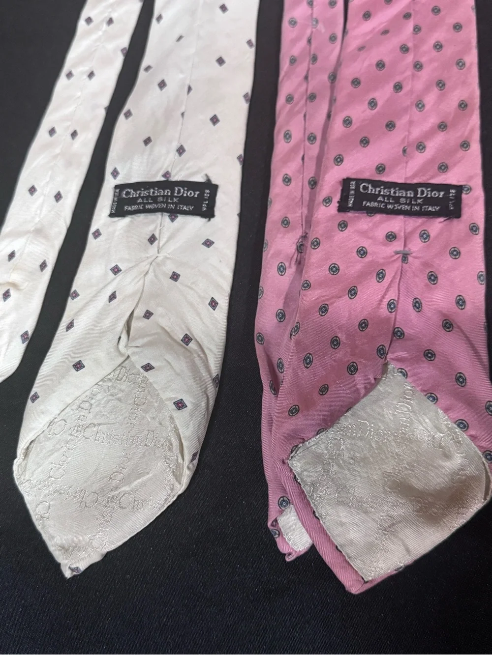 Dior pair silk